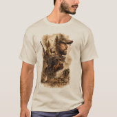 T-shirt Pointer à poil dur allemand (Devant)