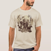 T-shirt Pointer à poil dur allemand (Devant)