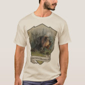 T-shirt Pointer à poil dur allemand (Devant)