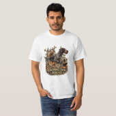 T-shirt Pointer à poil dur allemand (Devant entier)