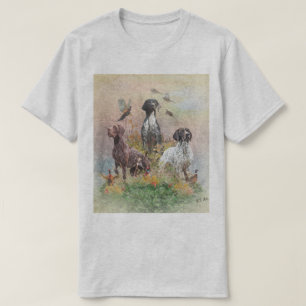 T-shirt Pointer allemand à poil court
