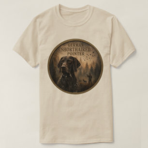 T-shirt Pointer allemand à poil court 