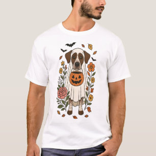 T-shirt Pointer allemand à poil court Halloween