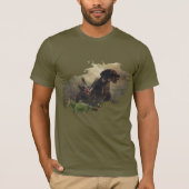T-Shirt Pointer Allemand à Poil Dur (Devant)