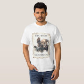 T-Shirt Pointer Allemand à Poil Dur (Devant entier)