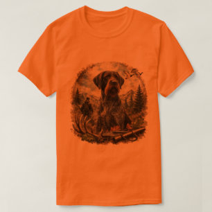T-shirt Pointer allemand à poil dur