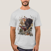 T-shirt Pointer allemand à poil dur (Devant)