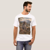 T-shirt Pointer allemand à poil dur (Devant entier)