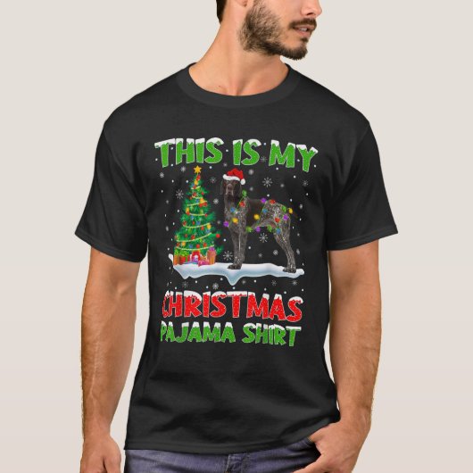 T-shirt Pointer allemand Ce Est Mon Noël (Devant)