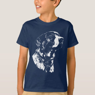 T-shirt Pointer Chien Chemises pour enfant Allemand Pointe