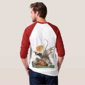 T-shirt Pointer et faisan (Dos entier)