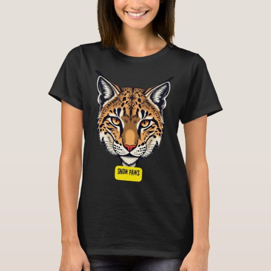 T-shirt Pointes de neige (Devant)
