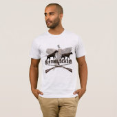 T-shirt Pointeur à poils courts allemand (Devant entier)