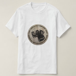 T-shirt pointeur À poils durs allemand