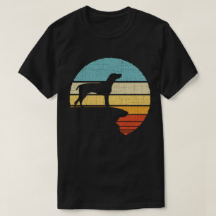 T-shirt Pointeur allemand à cheveux court Retro Vintage 60