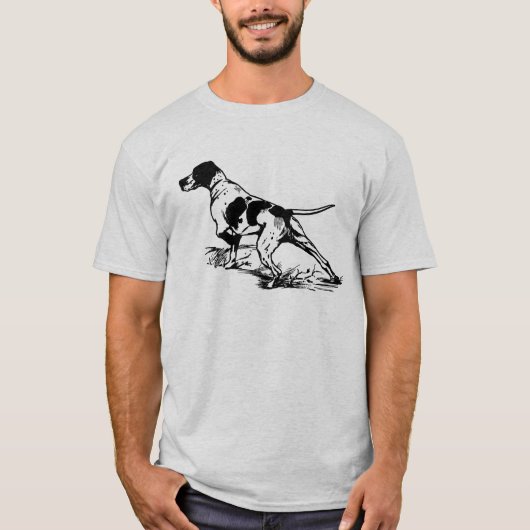 T-shirt Pointeur anglais (Devant)