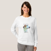 T-shirt Pointeur (citron) Maman 2 (Devant entier)