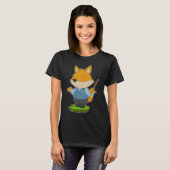 T-shirt Pointeur de professeur Fox (Devant entier)