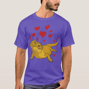 T-shirt Pointeur de reptiles Lover de dragon à tête large