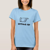T-shirt Pointeur doigt avec texte gydag ef (Devant)