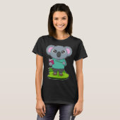 T-shirt Pointeur enseignant Koala (Devant entier)