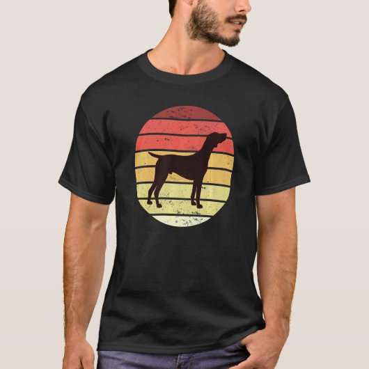 T-shirt Pointeur germanique Gsp Chien race 45 (Devant)