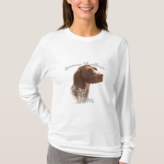 T-shirt Pointeur germanique Mince Maman 2 (Devant)