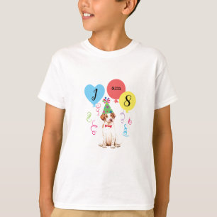 T-Shirt Pointeur pour ballons d'anniversaire