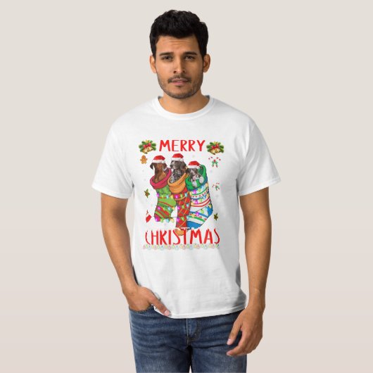 T-shirt Pointeur Raccourci En Choc (Devant entier)
