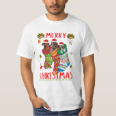 T-shirt Pointeur Raccourci En Choc (Devant)
