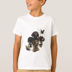 T-shirt Pointeurs allemands à poils courts