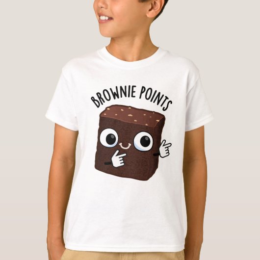 T-shirt Points de Brownie Blague de Snack Drôle (Devant)