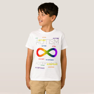 T-shirt Points de l'infini de l'acceptation de l'autisme