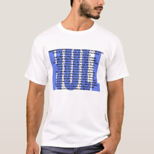 T-shirt Points de repère de coque