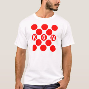 T-shirt Points de rouge de KOM