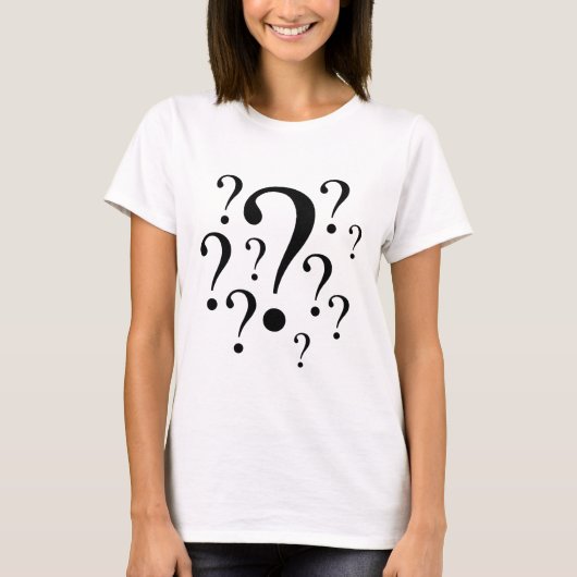 T-shirt Points d'interrogation (Devant)