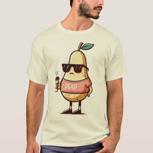 T-shirt poire cool (Devant)