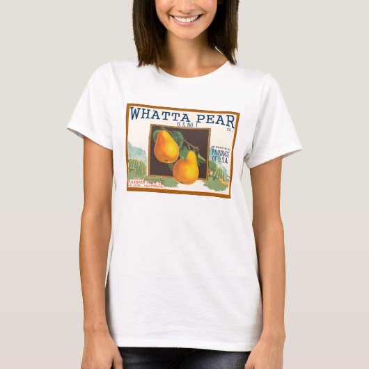 T-shirt Poire de WHATTA (Devant)