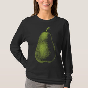T-shirt Poire Fruit Aliments Amoureux Cadeau Graphique Vin