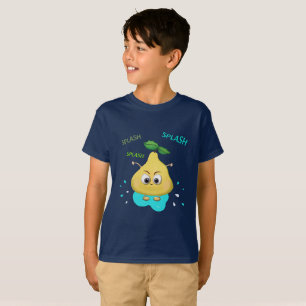 T-shirt Poire jaune amusante