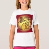 T-shirt Poires Sur Un Arbre (Devant)