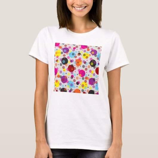 T-shirt Pois coloré (Devant)