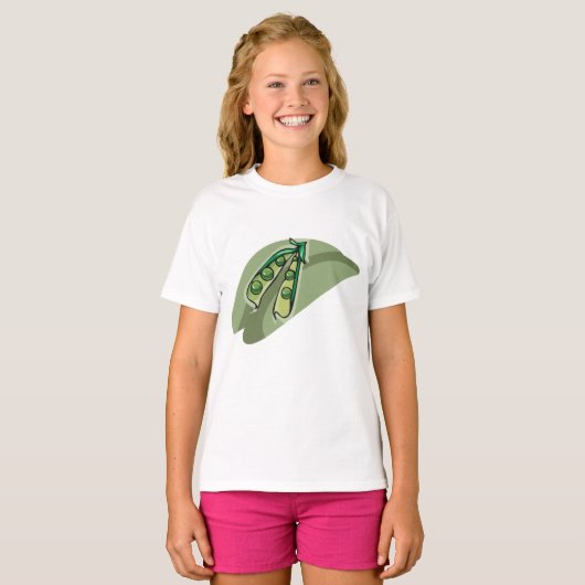 T-shirt Pois Dans Un Morceau (Devant entier)