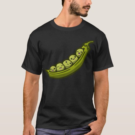 T-shirt Pois Dans Une Cosse (Devant)