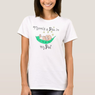 T-shirt Pois de bébé dans une cosse