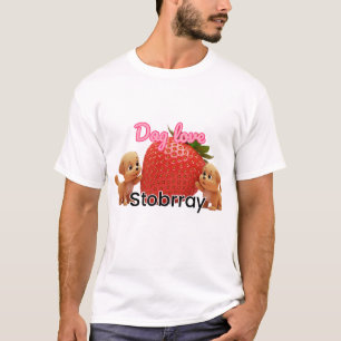 T-shirt "Pois de Berry : Aimer le chien et conception de f