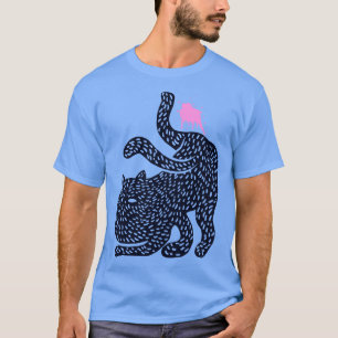 T-shirt Pois de chat