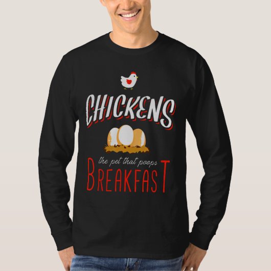 T-shirt Pois De Poulet Le (Devant)