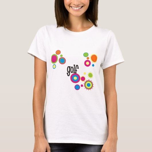 T-shirt Pois frais de golf (Devant)