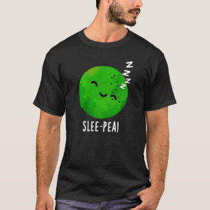 T-shirt Pois lisse Drôle Pois dormant Pun Pois foncé BG
